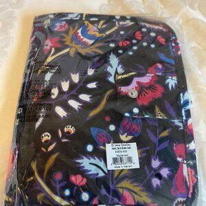 Vera Bradley Zip-In Brush Case Maplewood Forest